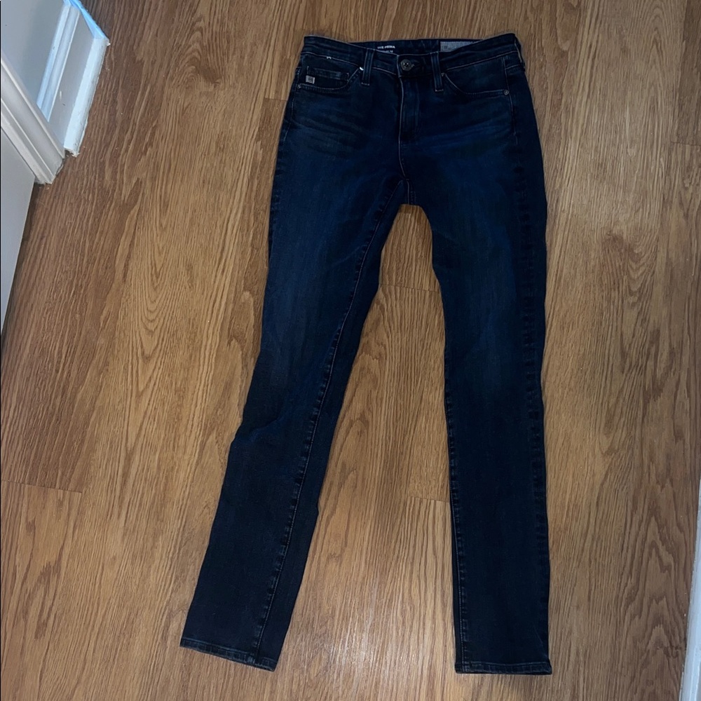 AG Adriano Goldschmied Dark Indigo Skinny Jeans